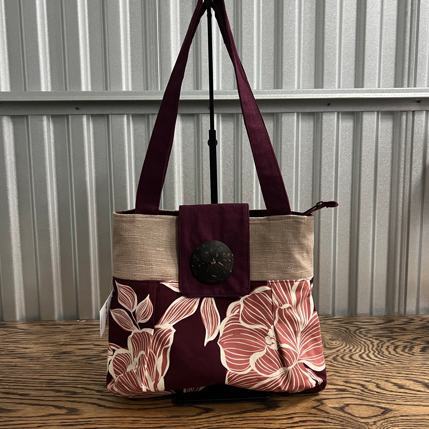 Button Shoulder Bag